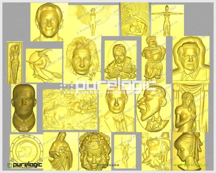 3D модели (Персонажи) 1 3D модели (Персонажи) фото