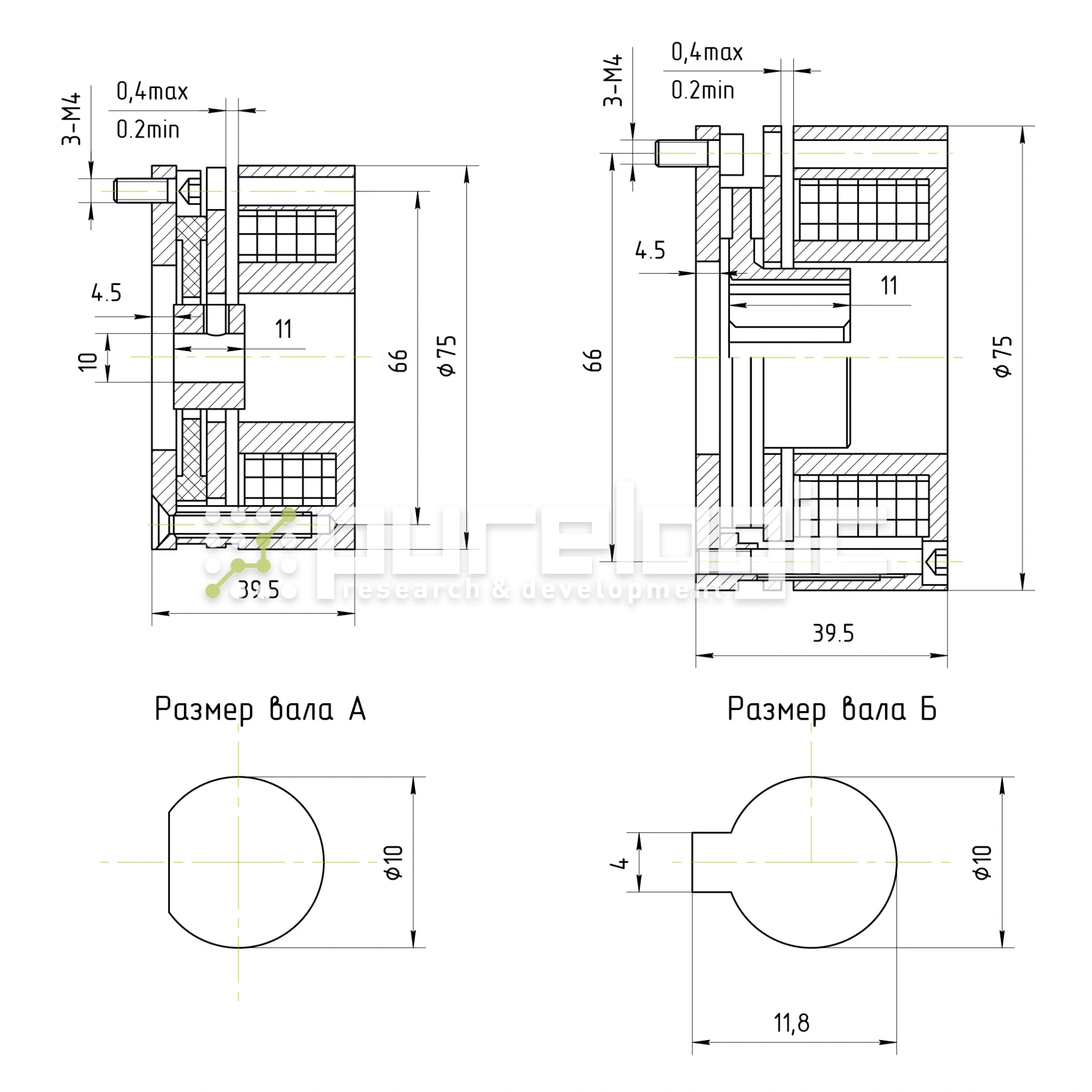 Тормоз электрический WSDZ1-3-24 фото
