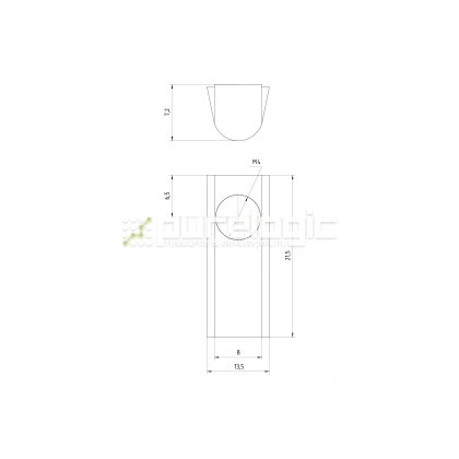 Гайка Т-образная 40TH4 фото