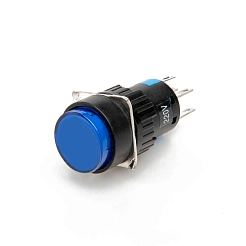 Кнопка на блок с подсветкой AD16-22AD-220V-BLU 603 руб. Кнопка на блок с подсветкой AD16-22AD-220V-BLU
