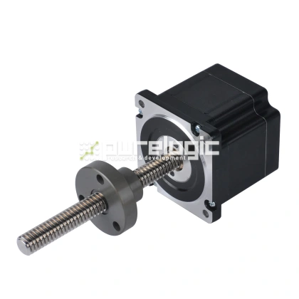 Двигатель шаговый с винтом PL86HSL1450-1140TR16X4P фото