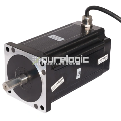 Двигатель шаговый PL86H151-D14-IP64 фото