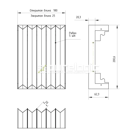 Гофрозащита DCV-T12-150 фото