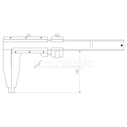 Штангенциркуль IIIVC-1000-5 14 578 Штангенциркуль IIIVC-1000-5 фото