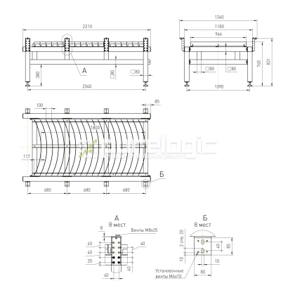 Рабочий стол RX-P1016-RL фото