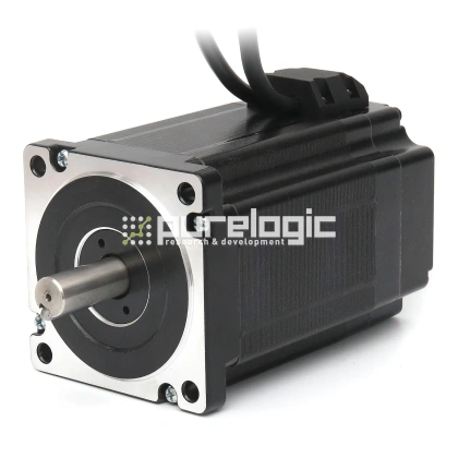 Двигатель шаговый с энкодером PL86HS158-6004A-1K фото