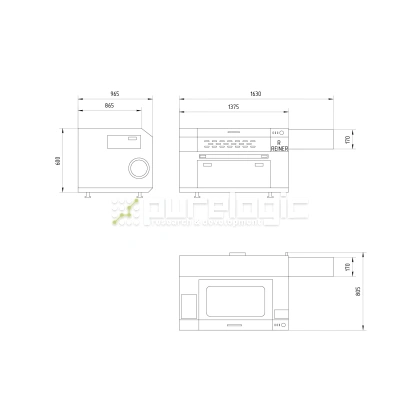 Лазерный станок REINER LH960-130W 359 762 Лазерный станок REINER LH960-130W фото