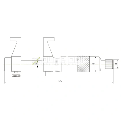 Микрометр внутренний IM-030 5 253 Микрометр внутренний IM-030 фото