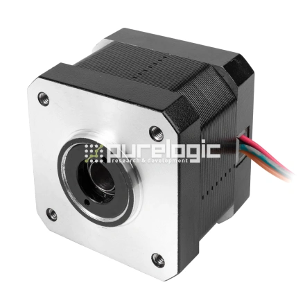 Двигатель шаговый с вал-гайкой 17HS3410-6.35x1.58 фото