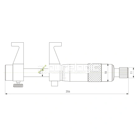 Микрометр внутренний IM-100 фото