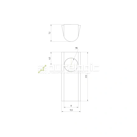 Гайка Т-образная 40TH6 фото