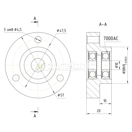 Опора винта PL-FK-10 фото