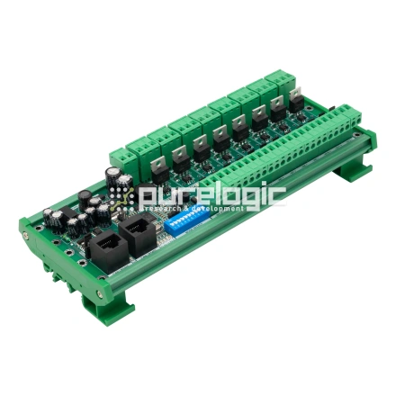 Модуль входов-выходов PLP-8T12-RS485 фото