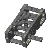 Держатель пластикового кабель-канала JY25Q.1.38W-FJT