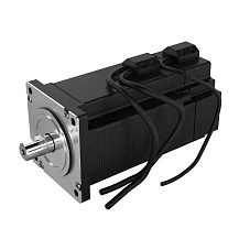 Двигатель шаговый с энкодером и тормозом HD86H82-D14-1KB