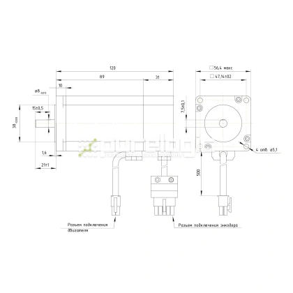 Серводвигатель PL57S0630-D8 фото