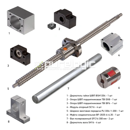 Набор механики PL1204B-112S1 17 430 Набор механики PL1204B-112S1 фото