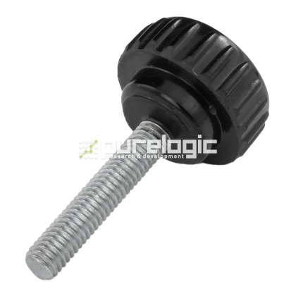 Ручка с рифлением 100213-25*M6*30 164 Ручка с рифлением 100213-25*M6*30 фото