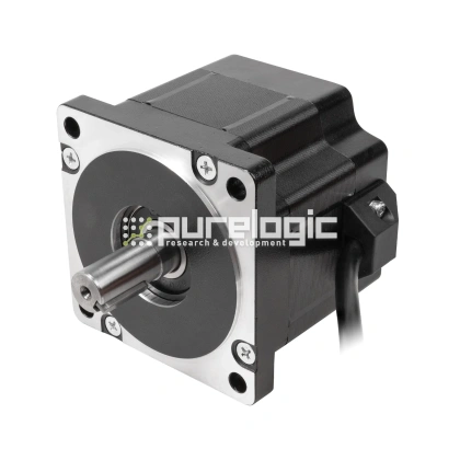 Двигатель шаговый трехфазный 3PL86H69-D14 фото