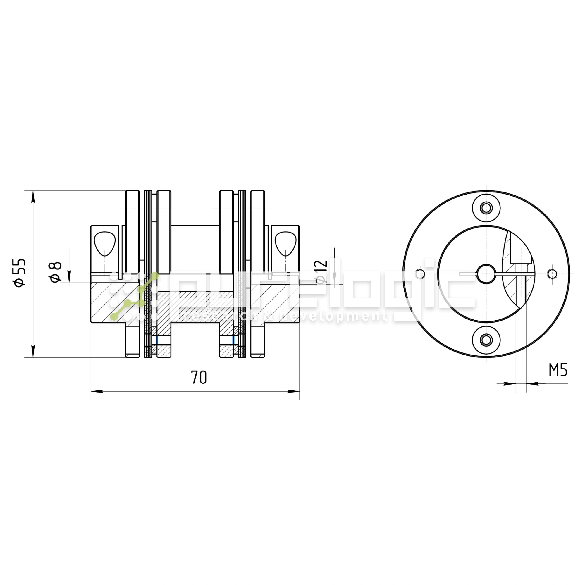 Муфта соединительная BD1-5570-8-12 2 930 Муфта соединительная BD1-5570-8-12 фото
