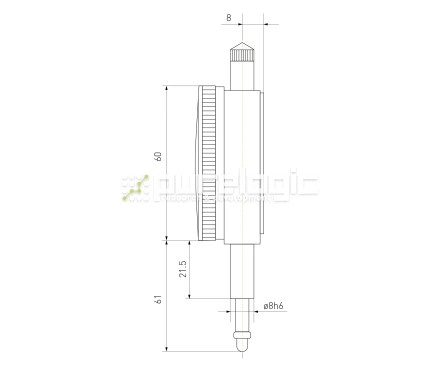 Индикатор циферблатный DI-20 фото