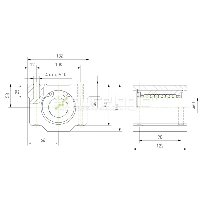 Модуль опорный SC60 фото