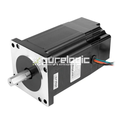 Двигатель шаговый с тормозом PL86H113-D14BC фото