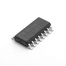 Микросхема TLC7524CD; ЦАП; SOIC16; 8-Бит; Parallel; 2 канала