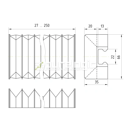 Гофрозащита DCV-H20-250 608 Гофрозащита DCV-H20-250 фото