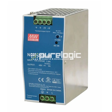 Источник питания импульсный NDR-240-48 фото