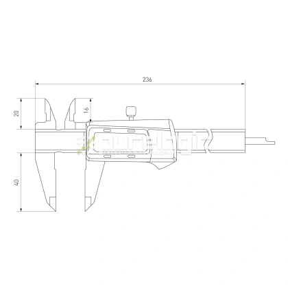 Штангенциркуль цифровой IDVC-150 2 516 Штангенциркуль цифровой IDVC-150 фото