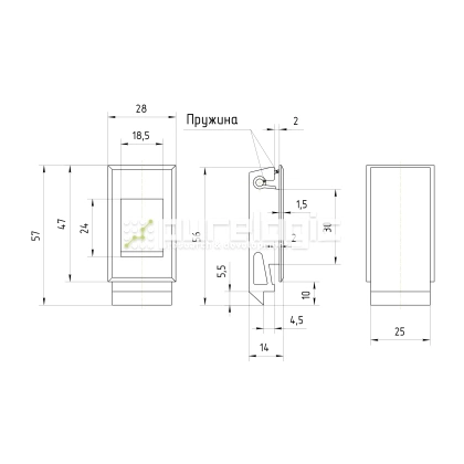 Замок-защелка 500105 153 Замок-защелка 500105 фото