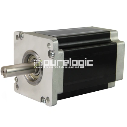 Двигатель шаговый биполярный PL110HD168-D19 фото