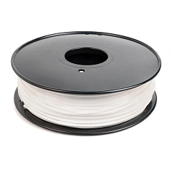 Пластиковая нить белая 3D-PLA3.0-WHT-1