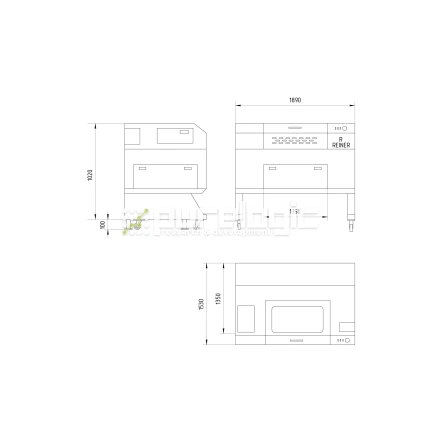 Лазерный станок REINER LP1390-150W фото