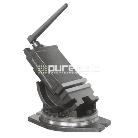 Тиски станочные QHK125 фото