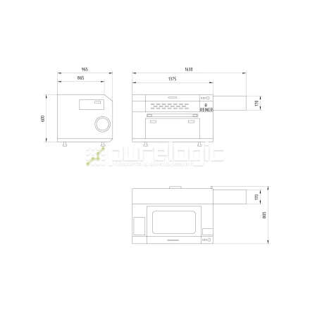 Лазерный станок REINER LH960-130W фото