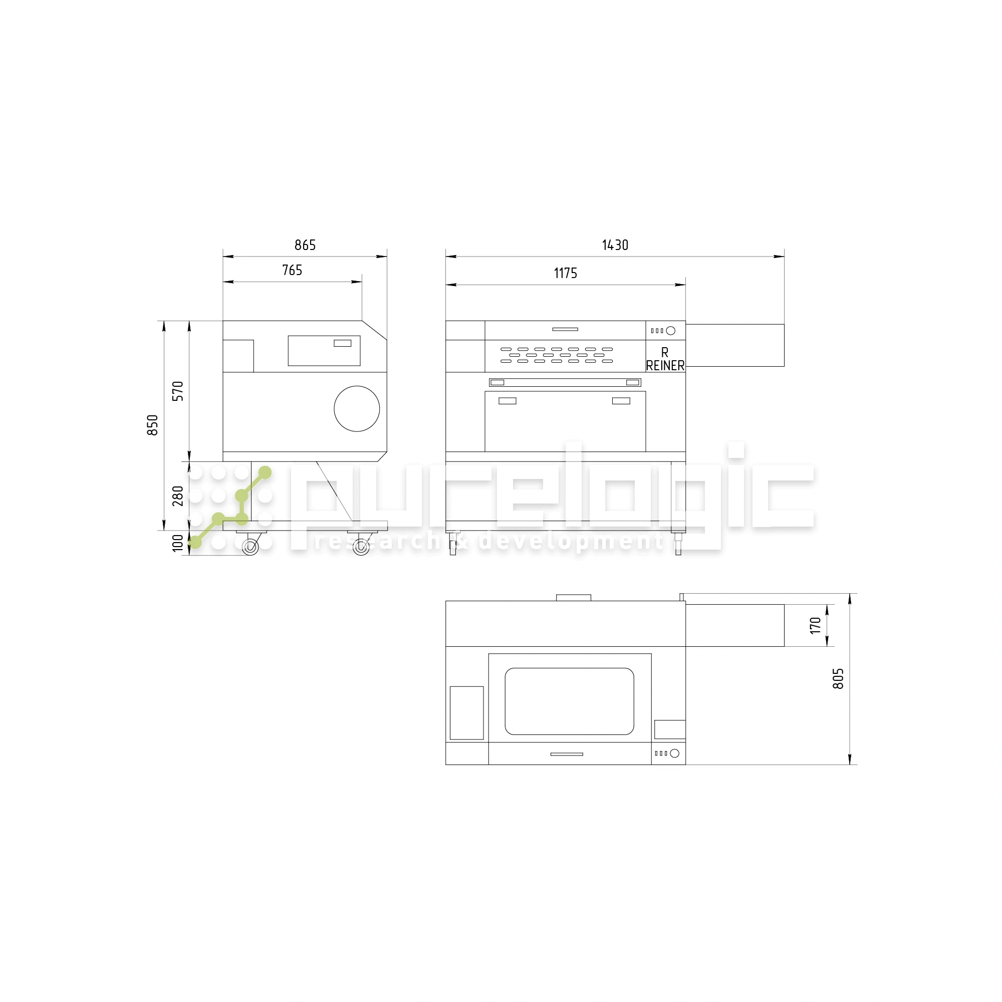 Лазерный станок REINER LH750-80W 259 882 Лазерный станок REINER LH750-80W фото