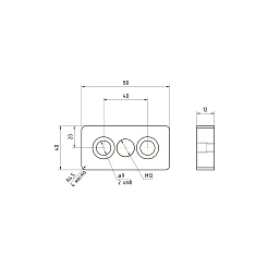Пластина 4080EGJ-M12 374 руб. Пластина 4080EGJ-M12