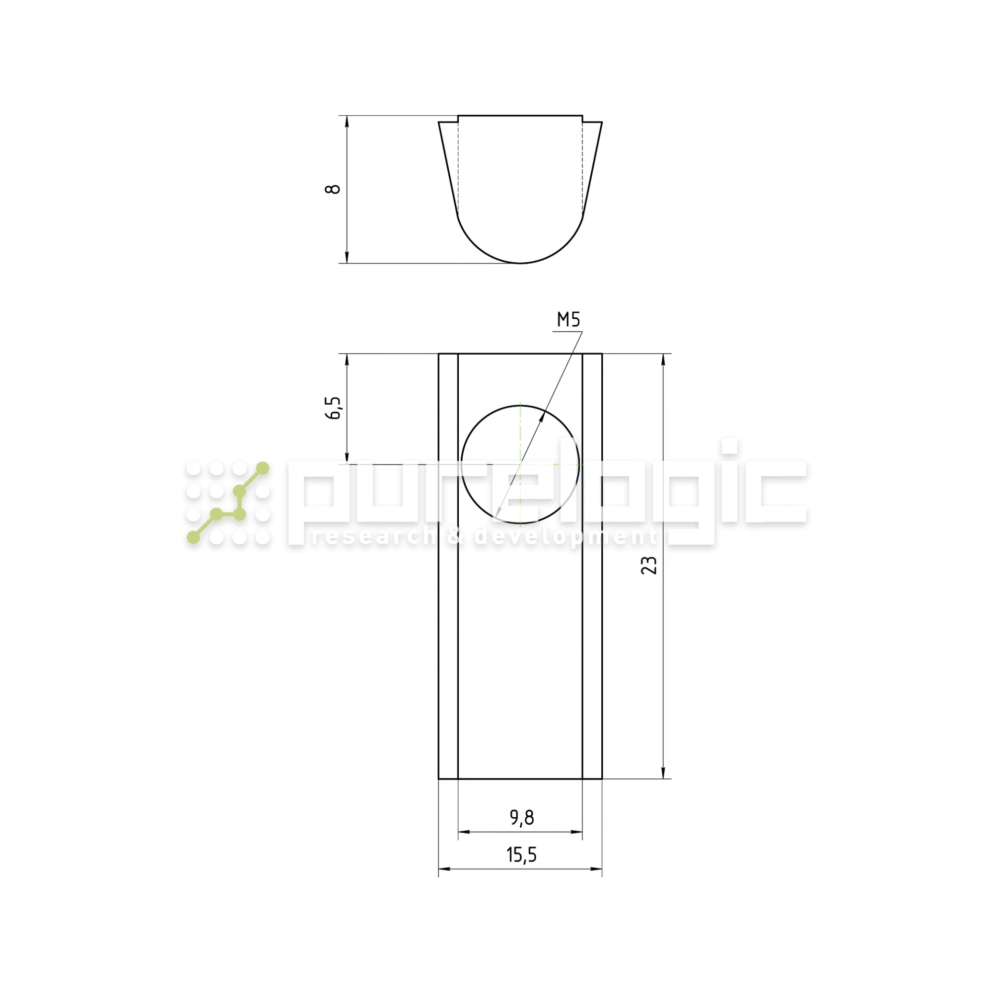 Гайка Т-образная 45TH5 25 Гайка Т-образная 45TH5 фото
