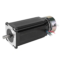 Двигатель шаговый с тормозом PL57H110-D8B 12 231 руб. Двигатель шаговый с тормозом PL57H110-D8B