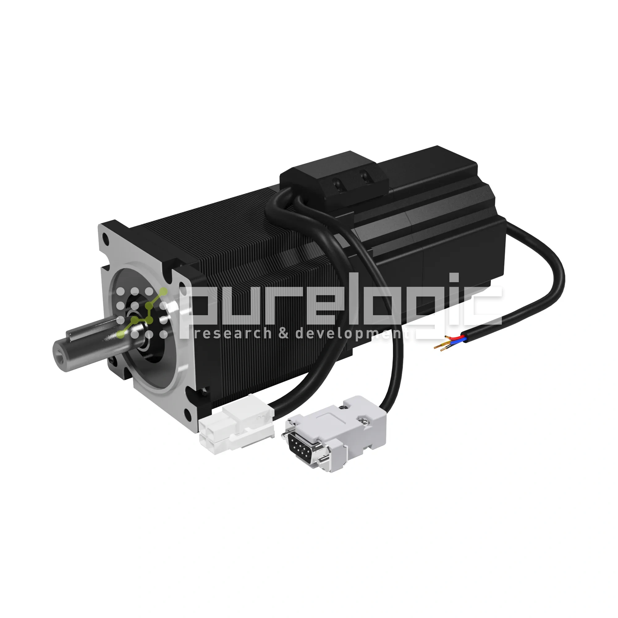 Двигатель шаговый с энкодером и тормозом YK257EC76E1-B 20 001 Двигатель шаговый с энкодером и тормозом YK257EC76E1-B фото