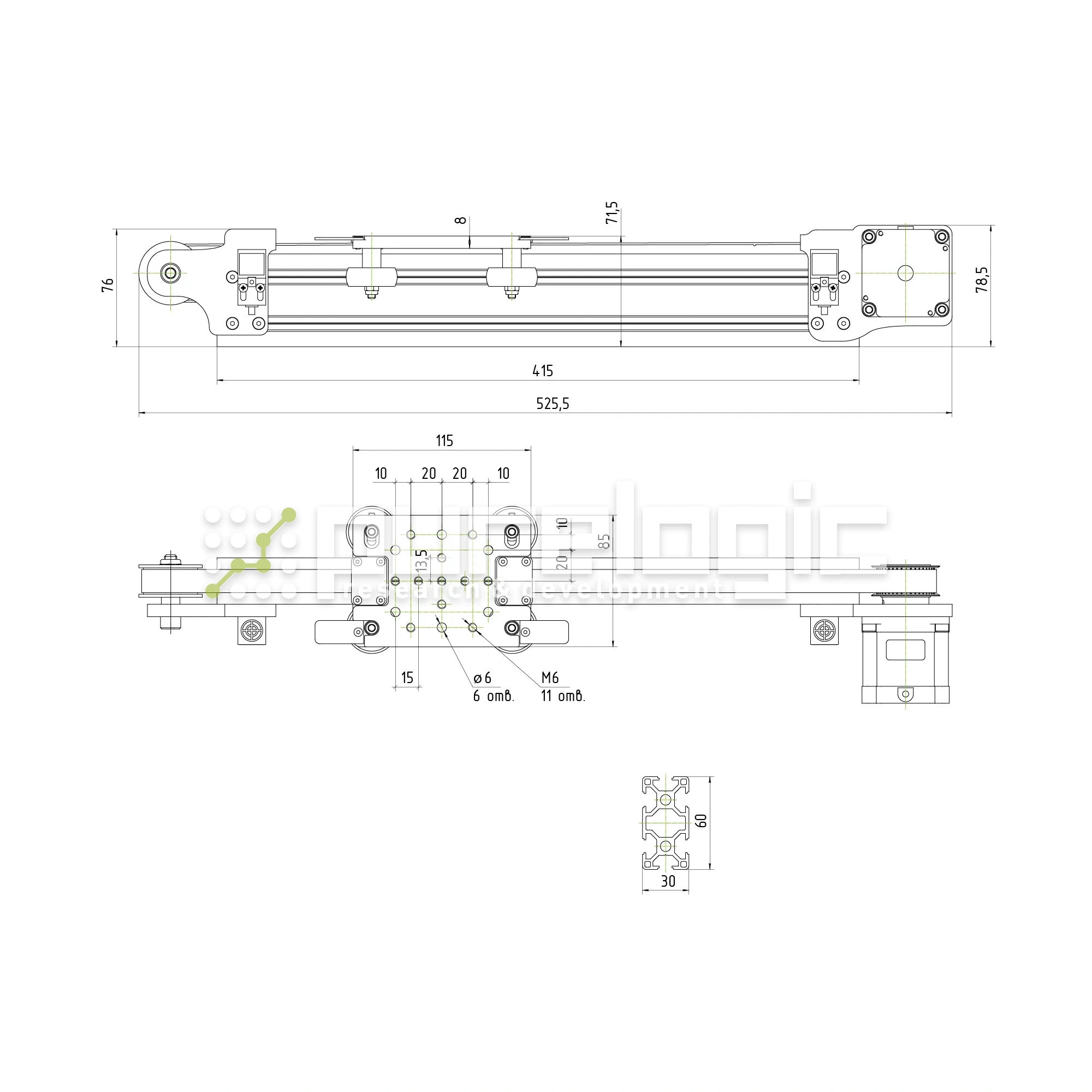 Комплект модуля перемещения PLLM-51-1 20 963 Комплект модуля перемещения PLLM-51-1 фото