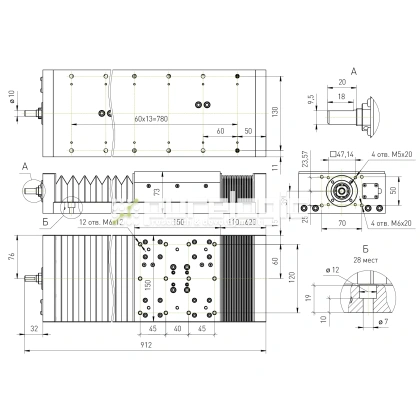 Модуль линейного перемещения PLLM-61L-10510 73 169 Модуль линейного перемещения PLLM-61L-10510 фото
