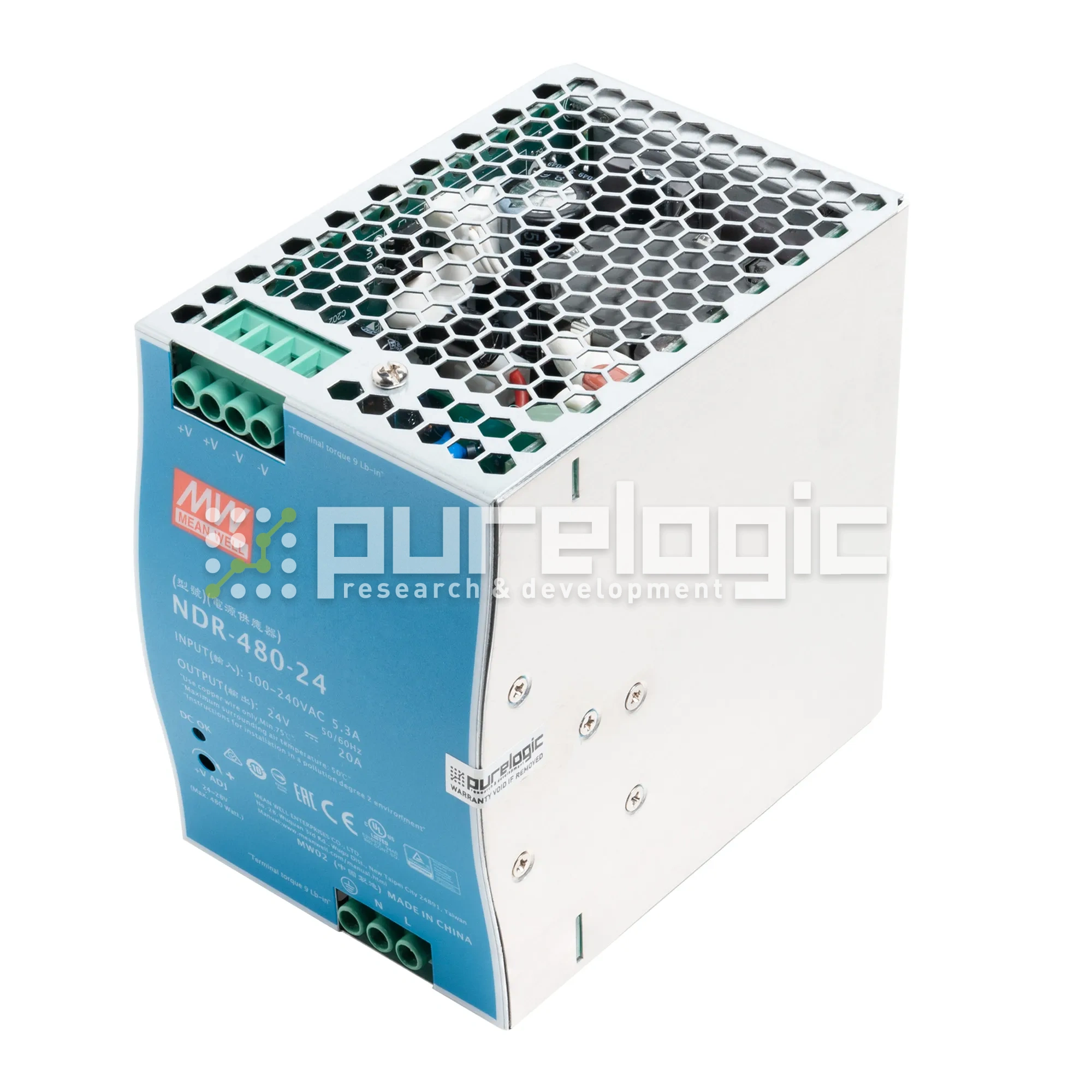 Источник питания импульсный NDR-480-24 11 071 Источник питания импульсный NDR-480-24 фото