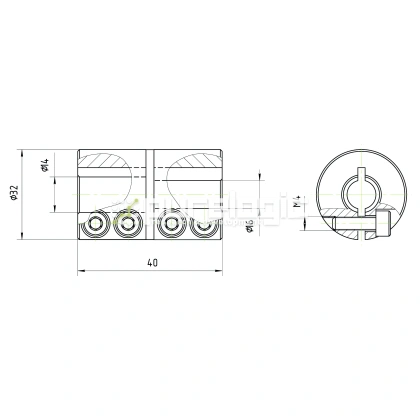 Муфта соединительная BA-3240-16-14 766 Муфта соединительная BA-3240-16-14 фото