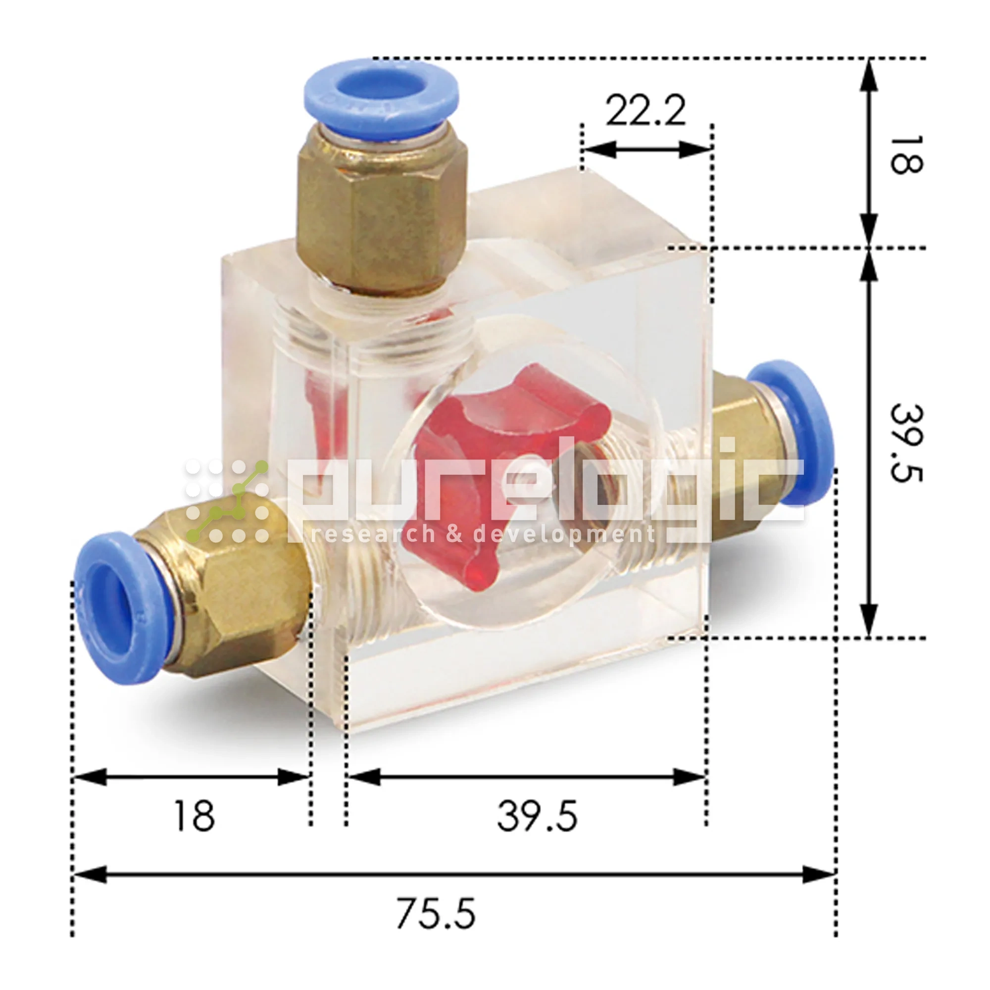 Визуальный индикатор потока WFS-2P-10 771 Визуальный индикатор потока WFS-2P-10 фото