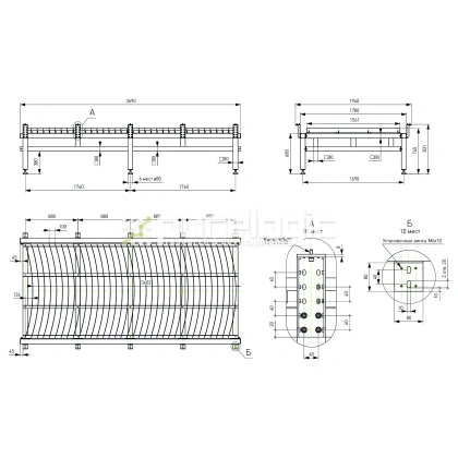 Рабочий стол RX-P1631-RL 215 659 Рабочий стол RX-P1631-RL фото