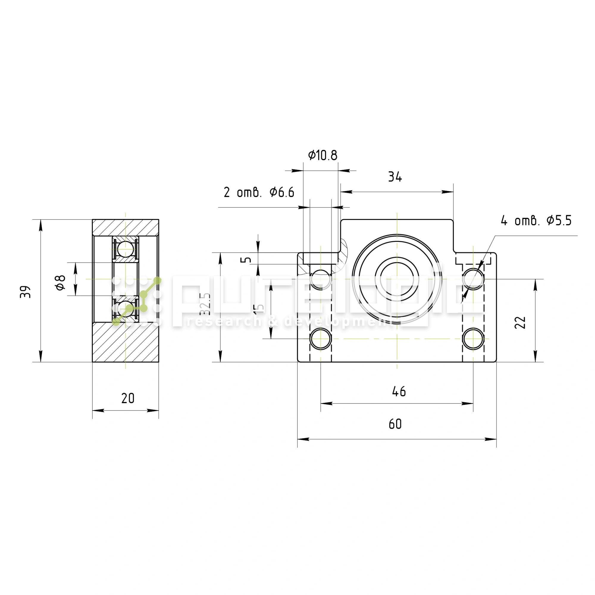 Опора ШВП BSS BF10-C7 1 091 Опора ШВП BSS BF10-C7 фото