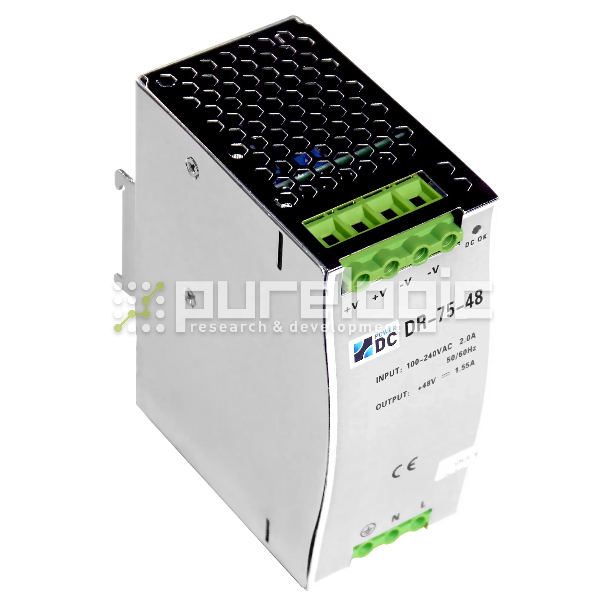 Источник питания импульсный DR-75-48 2 893 Источник питания импульсный DR-75-48 фото